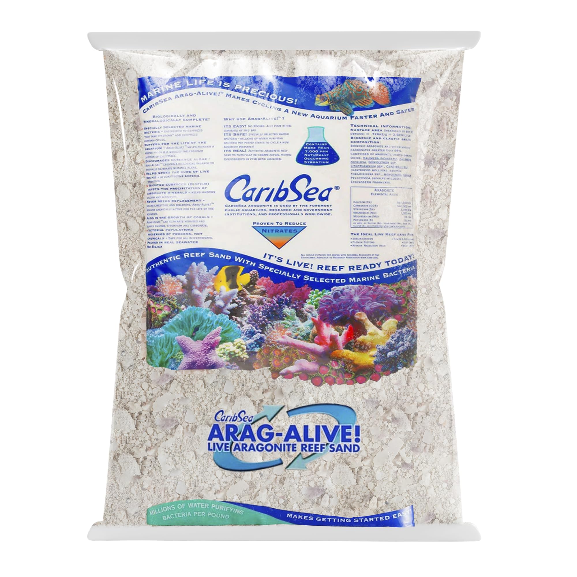 Amazon.com : CaribSea Arag-Alive Bimini Pink Special Grade Reef